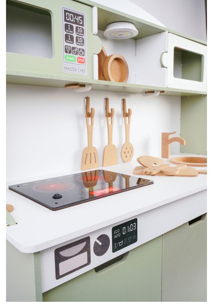 LED Ocaklı Işıklı Çocuk Mutfak Seti indirimleri