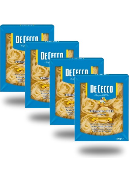 Fettuccine 500 G X4