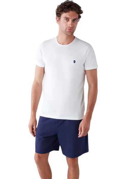 Erkek Beyaz T-Shirt 204