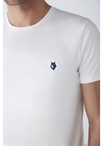 Erkek Beyaz T-Shirt 204 modelleri
