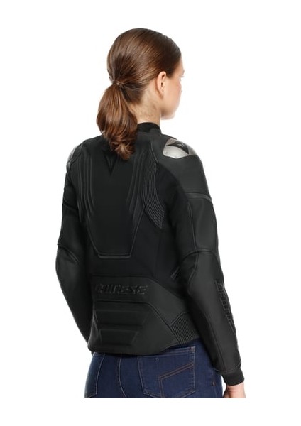 Daınese Ceket Racıng 5 Leather Wmn Blk Blk fırsatları