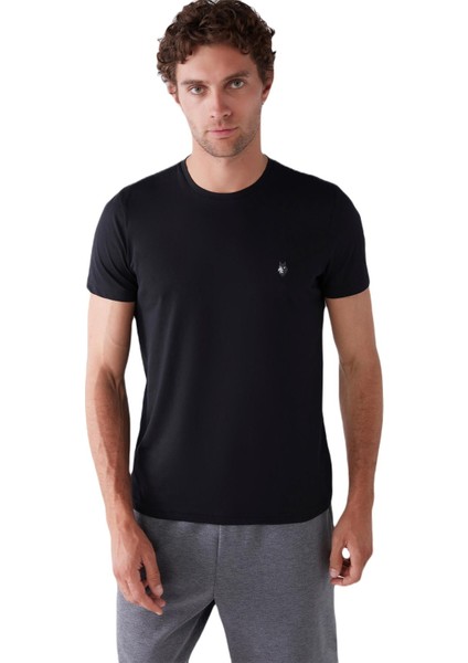 Erkek Siyah T-Shirt 205