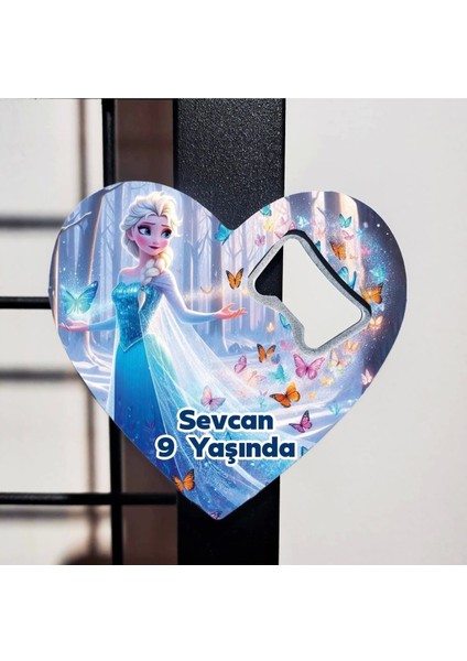 Elsa Temalı,doğum Günü Açacak Magnet 10 Adet