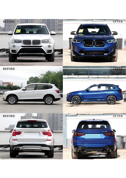 Bmw X3 F25 Uyumlu G01 Lcı Dönüşüm Seti