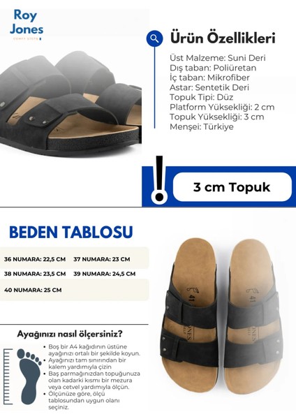 Comoflex Pimli Ilkbahar-Yaz Erkek Terliği
