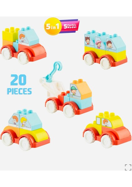 Ceco Toys Araç Bloklar 20 Parça