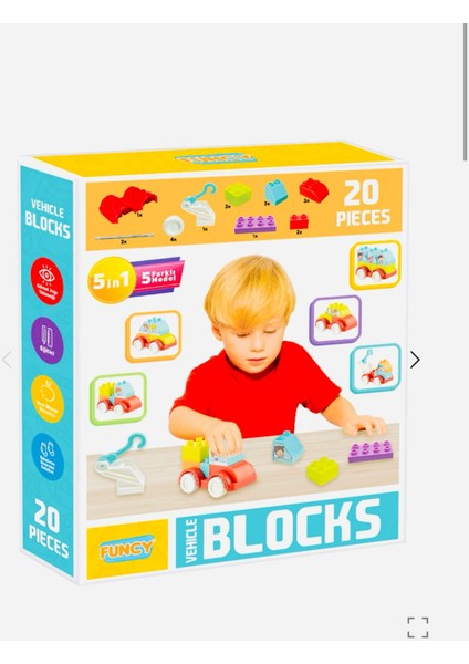 Ceco Toys Araç Bloklar 20 Parça