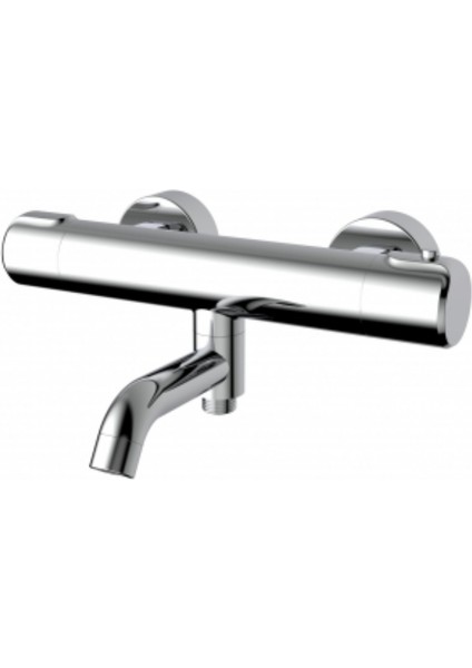Terra Termostatik Aplike Banyo Bataryası, Krom - N2221902