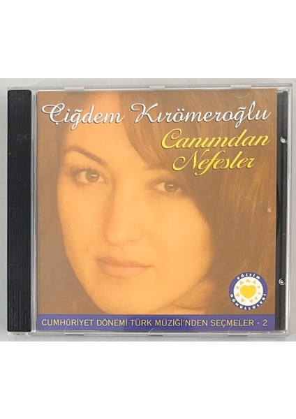 Çiğdem Kırömeroğlu Canımdan Nefesler CD (Orjinal Dönem Baskı)