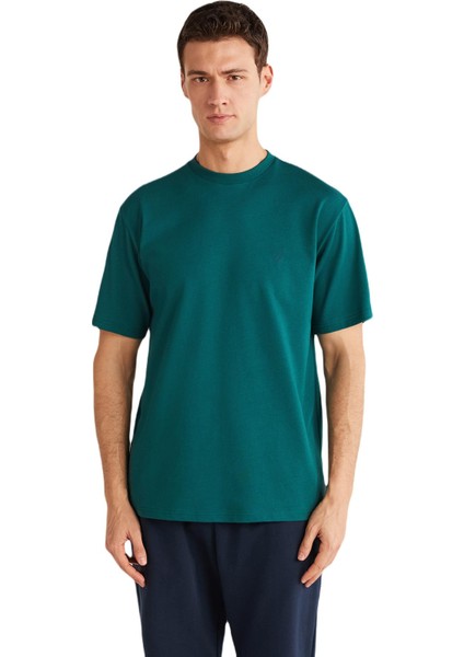 Erkek Yeşil T-Shirt 808