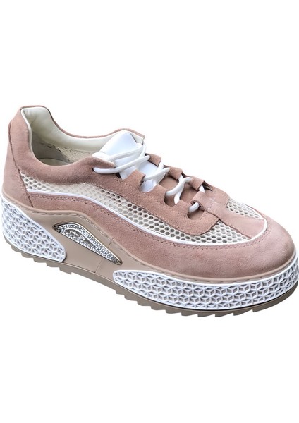 Nude Süet&file Sneaker