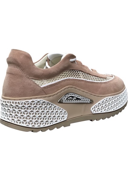 Nude Süet&file Sneaker