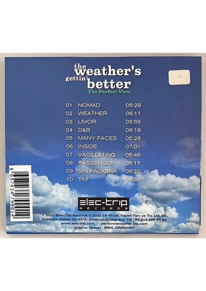 The Perfect View The Weather's Gettin' Better CD (Orjinal Dönem Baskı)