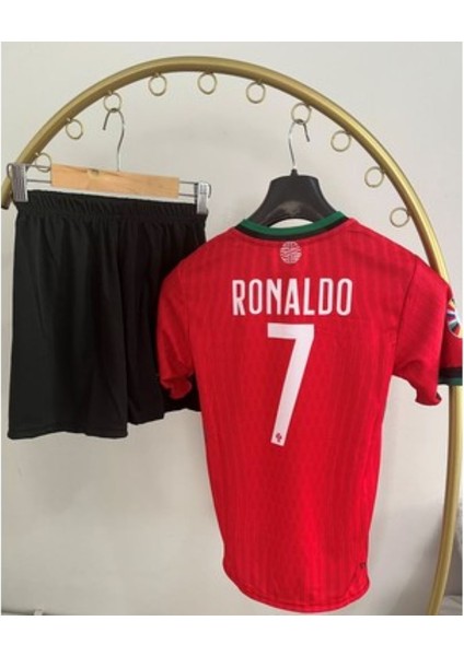 Kırmızı Renk Prtkz. C.Ronaldo Efsana Futbolcu Çocuk Forması fiyatları