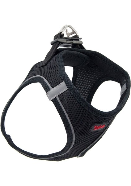 Air-Mesh Siyah Göğüs Tasması