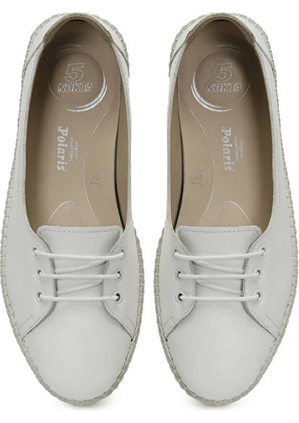 5 Nokta 105456.Z5FX Kadın Düz Ayakkabı Beyaz fırsatları