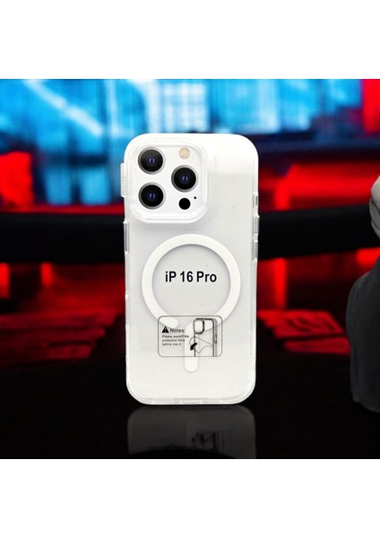 Apple iPhone 16 Pro Şeffaf Kılıfı – Zarafet ve Dayanıklılığın Buluştuğu Nokta!