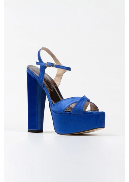 Gümüş Ayna Klasik Köşe Kalıplı Kalın Topuklu Kadın Abiye Ayakkabı Kadın Topuklu Şık Gece Ayakkabısı