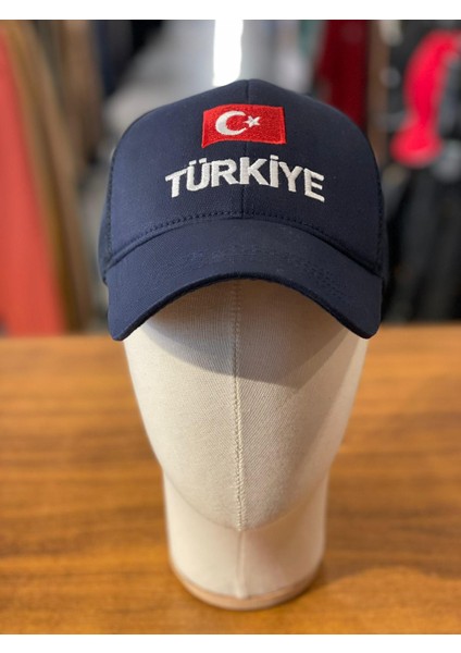 Türkiye Bayrak Nakışlı Fileli Cap Şapka fiyatları