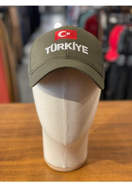 Türkiye Bayrak Nakışlı Fileli Cap Şapka fiyatları