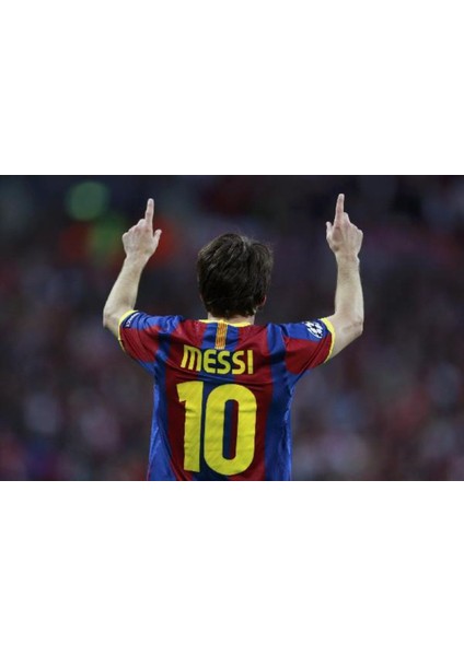 Bordo Mavi Renk Barca L.Messi Efsane Futbolcu Çocuk Forması