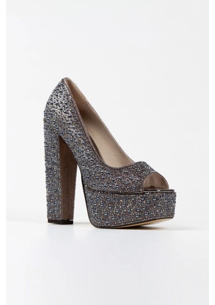 Kadın Moda Gold Sultan Full Inci Taşlı Klasik Köşe Kalıplı Kalın Düğün Nişan Gece Abiye Ayakkabısı fiyatları