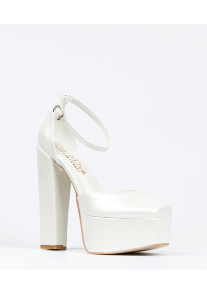 Kadın Moda Şık Sedef Cilt Klasik Köşe Kalıplı Kalın Düğün Nişan Gece Abiye Ayakkabısı fiyatları