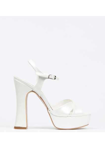 Kadın Moda Şık Kırmızı Saten Klasik Ayakkabı Kalın Aynalı Ökçe Düğün Nişan Gece Abiye Ayakkabısı fırsatları