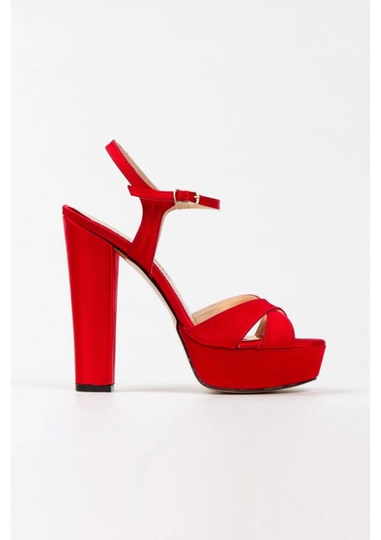 Kadın Moda Şık Gümüş Saten Klasik Ayakkabı Kalın Düğün Nişan Gece Abiye Ayakkabısı fırsatları