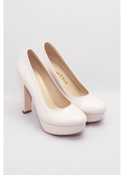 Pudra Kadın Klasik Topuklu Ayakkabı Kadın Topuklu Abiye Ayakkabı Şık Gece Ayakkabısı fiyatları