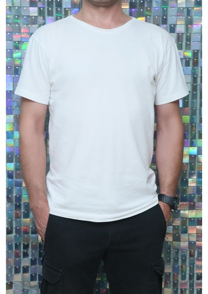 S'clouthe Erkek Strong Sırt Dikiş Detaylı Fit Görünüm Veren T-Shirt