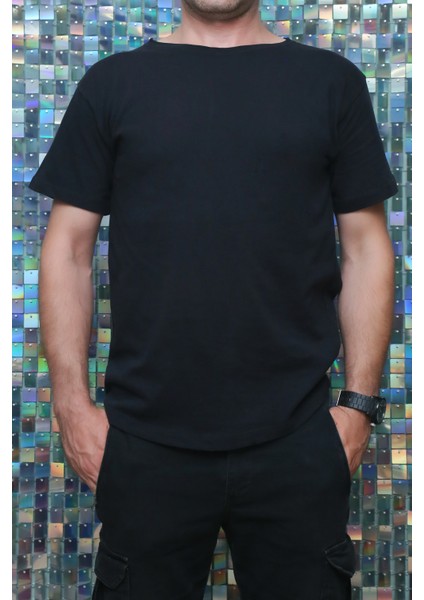 S'clouthe Erkek Strong Sırt Dikiş Detaylı Fit Görünüm Veren T-Shirt