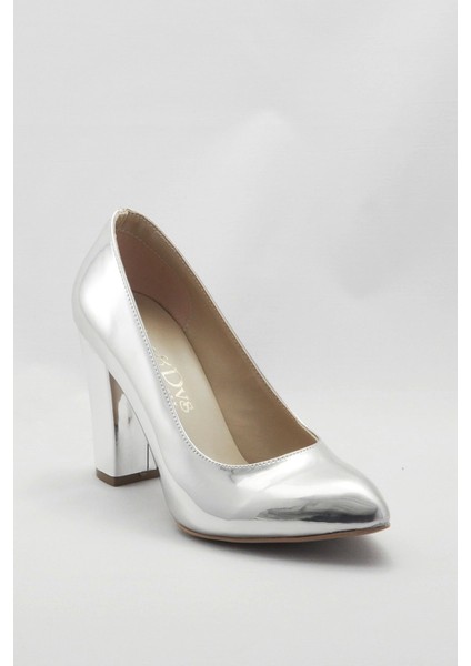 Kadın Moda Şık Gümüş Klasik Topuklu Ayakkabı Topuklu Düğün Nişan Gece Abiye Ayakkabısı fiyatları