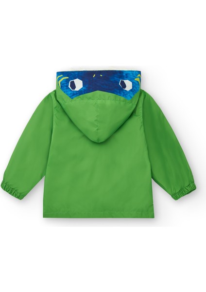 03-06 Yaş Tuc Tuc Yeşil Monster Yağmurluk - Yeşil fiyatları