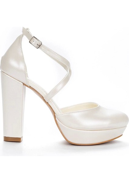 Sedef Cilt Kadın Abiye Ayakkabı Kadın Topuklu Şık Gece Ayakkabısı Zarif Tasarım Yüksek Topuk modelleri