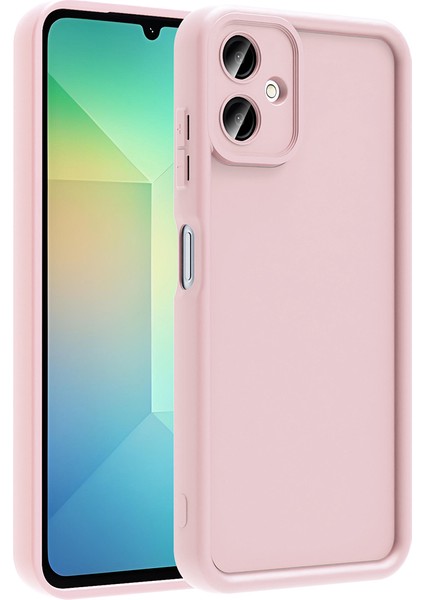 Samsung Galaxy A06 Kılıf Kamera Korumalı Ananas Silikon