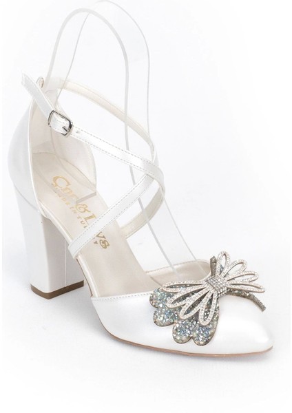 Kadın Moda Şık Sedef Cilt Taşlı Topuklu Ayakkabı Zarif Tasarım Düğün Nişan Gece Abiye Ayakkabısı fiyatları