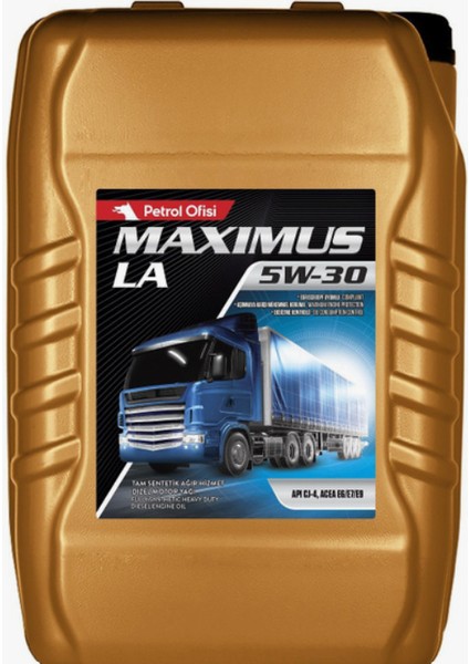Maxımus La 5W-30 20 Lt Motor Yağı 2024 Ürt.