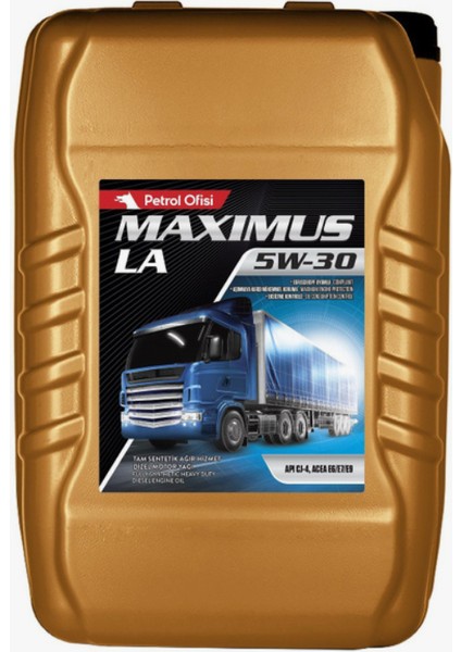Maxımus La 5W-30 20 Lt Motor Yağı 2024 Ürt.