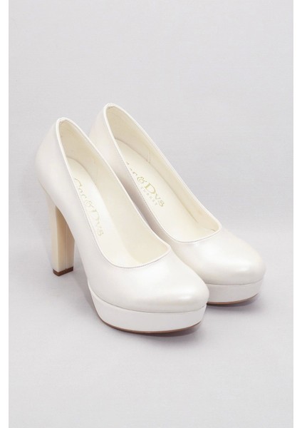 Kadın Moda Şık Sedef Klasik Topuklu Ayakkabı Topuklu Düğün Nişan Gece Abiye Ayakkabısı