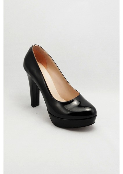 Kadın Moda Şık Siyah Klasik Topuklu Ayakkabı Topuklu Düğün Nişan Gece Abiye Ayakkabısı fiyatları