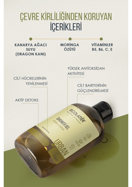Duş Jeli Jojoba ve Papaya %97,5 Doğal Vücut Şampuanı Vegan 600 ml fiyatları