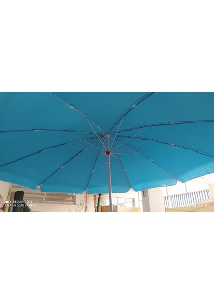 Mavi Balkon Bahçe Plaj Şemsiyesi 10 Telli fiyatları