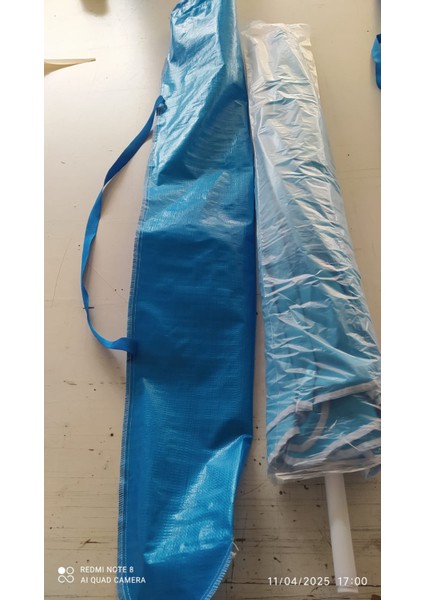 Mavi Balkon Bahçe Plaj Şemsiyesi 10 Telli indirimleri