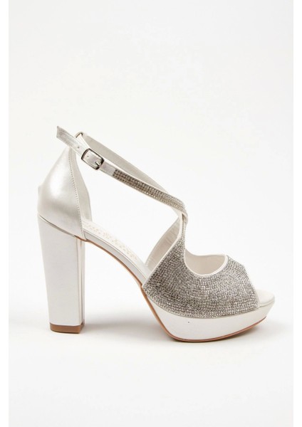 Gold Yüz Taş Topuklu Kadın Abiye Ayakkabı Kadın Topuklu Şık Gece Ayakkabısı Zarif Tasarım modelleri