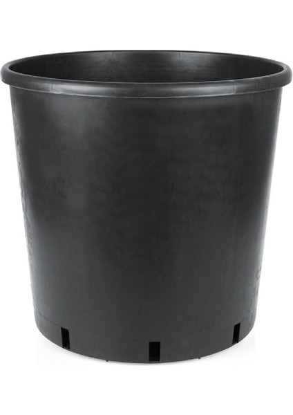 Siyah Üretim Saksısı 50 Adet - 3 Lt 17.5 cm