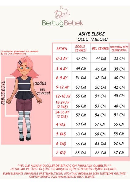 Brokar Kız Çocuk Bebek Pamuk Astarlı Pembe Askılı Tüllü Elbise