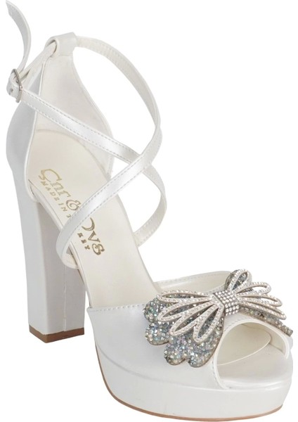 Kadın Moda Şık Sedef Cilt Taşlı Topuklu Zarif Tasarım Düğün Nişan Gece Abiye Ayakkabısı fiyatları