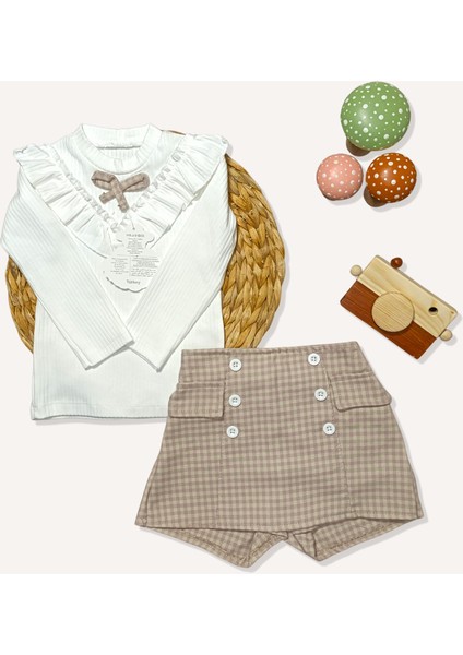 Şort Etek Bluz Ikili Takım fırsatları