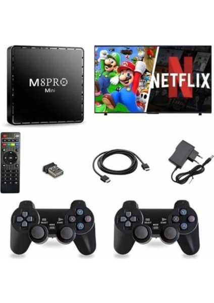 Medya Oynatıcı Smart Tv Wi-Fi 4K Android Tv Box Medya Oynatıcı Android Tv